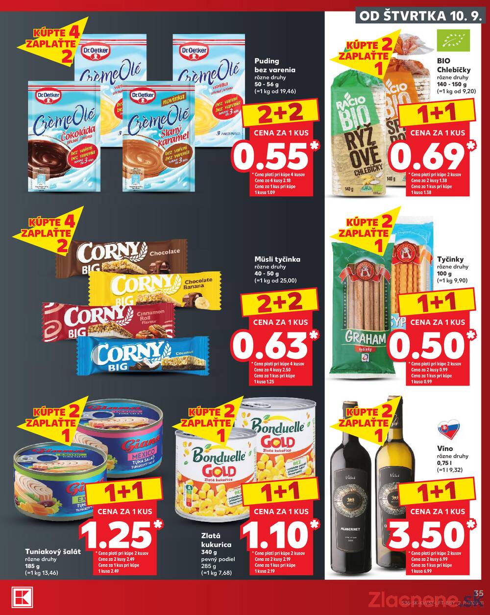 Kaufland 10.9. - 16.9. - Kaufland Bratislava - Petržalka