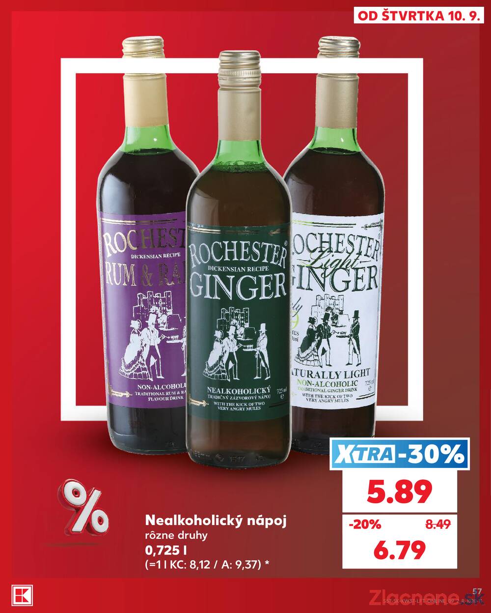 Kaufland 10.9. - 16.9. - Kaufland Bratislava - Petržalka