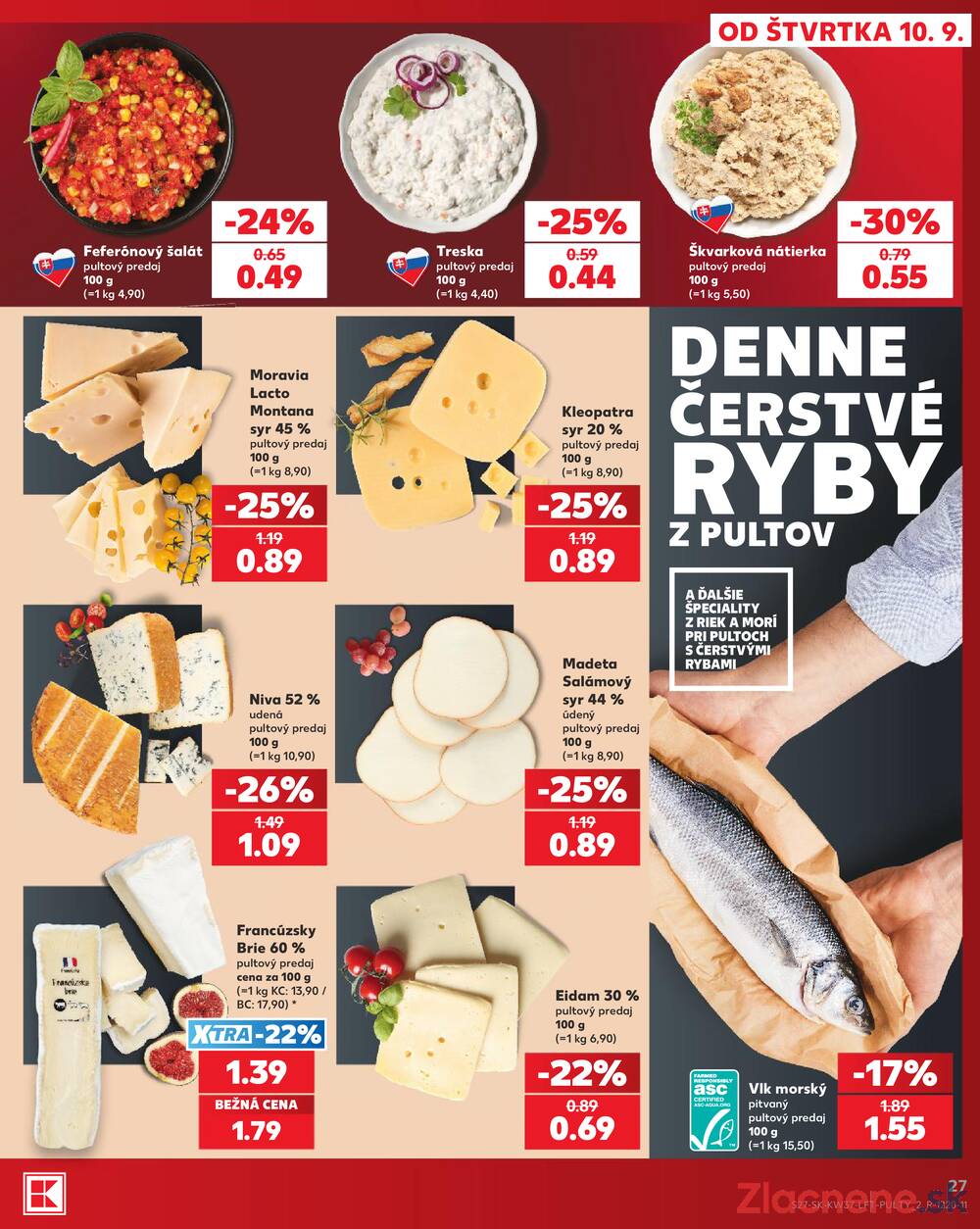 Kaufland 10.9. - 16.9. - Kaufland Nitra - Čermáň