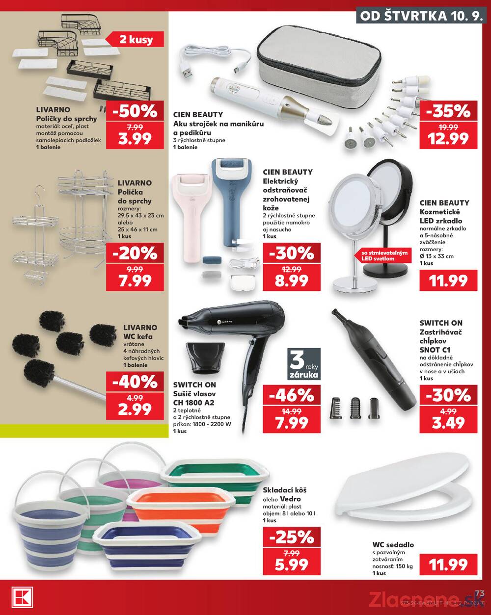 Kaufland 10.9. - 16.9. - Kaufland Nitra - Čermáň