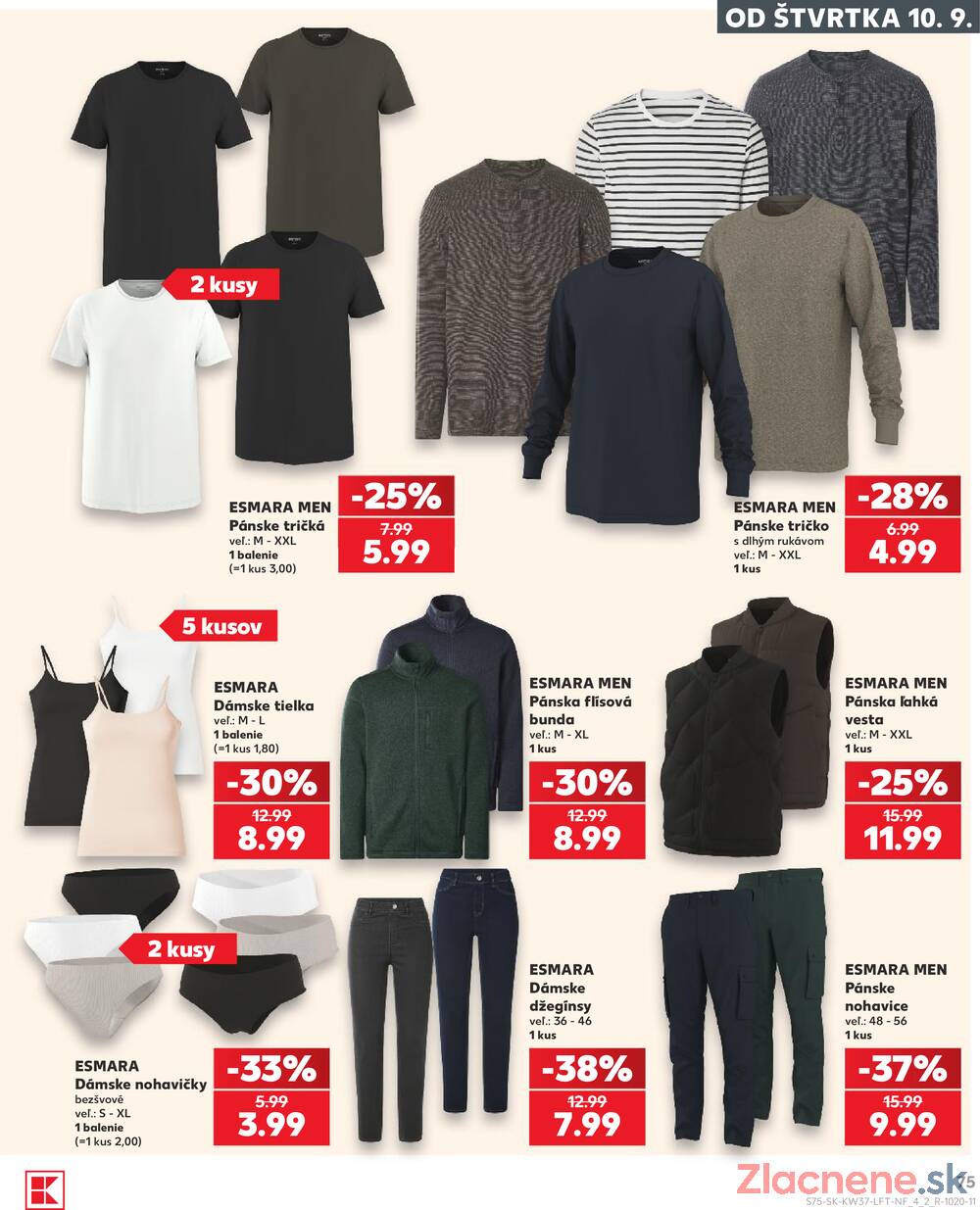 Kaufland 10.9. - 16.9. - Kaufland Nitra - Čermáň