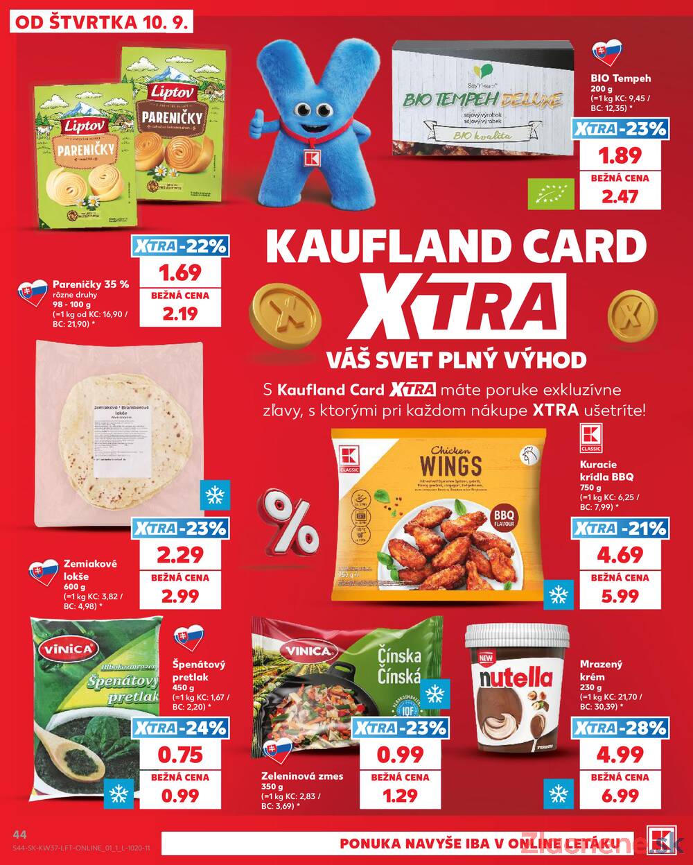 Kaufland 10.9. - 16.9. - Kaufland Trnava - Juh - Bratislavská