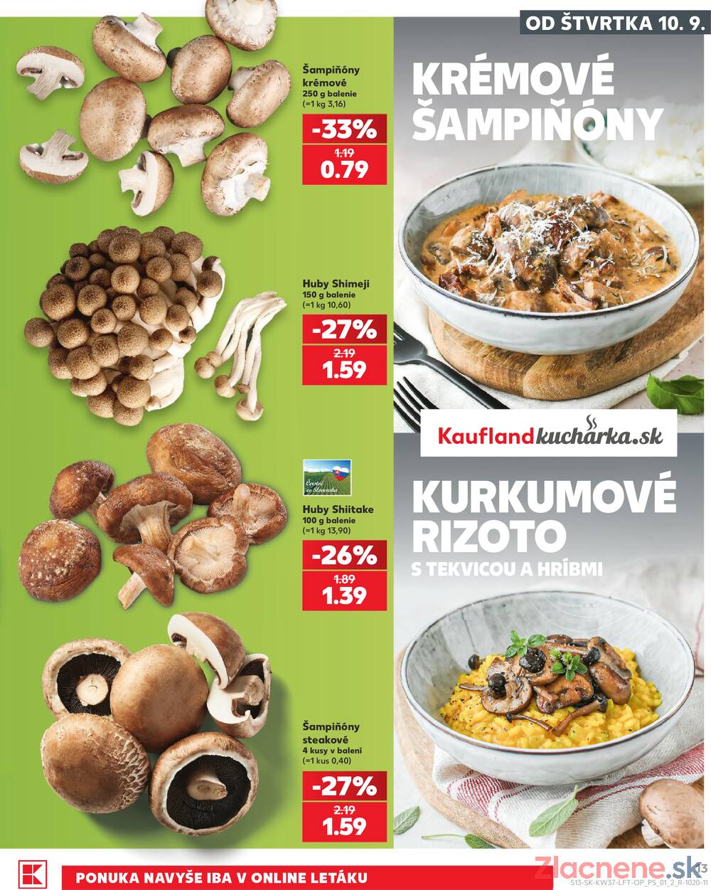 Kaufland 10.9. - 16.9. - Kaufland Bratislava - Podunajské Biskupice