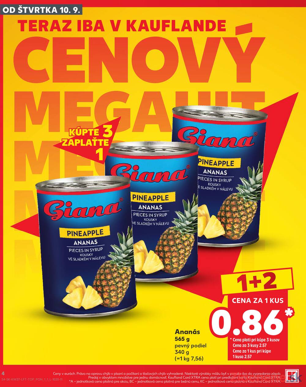 Kaufland 10.9. - 16.9. - Kaufland Liptovský Mikuláš