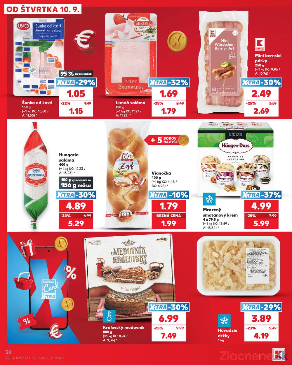 Kaufland 10.9. - 16.9. - Kaufland Martin-Podhaj