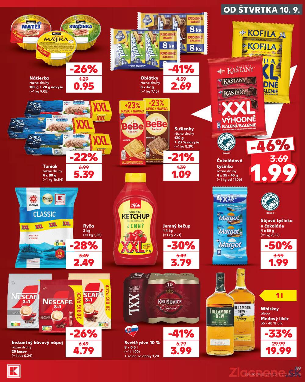 Kaufland 10.9. - 16.9. - Kaufland Martin-Podhaj