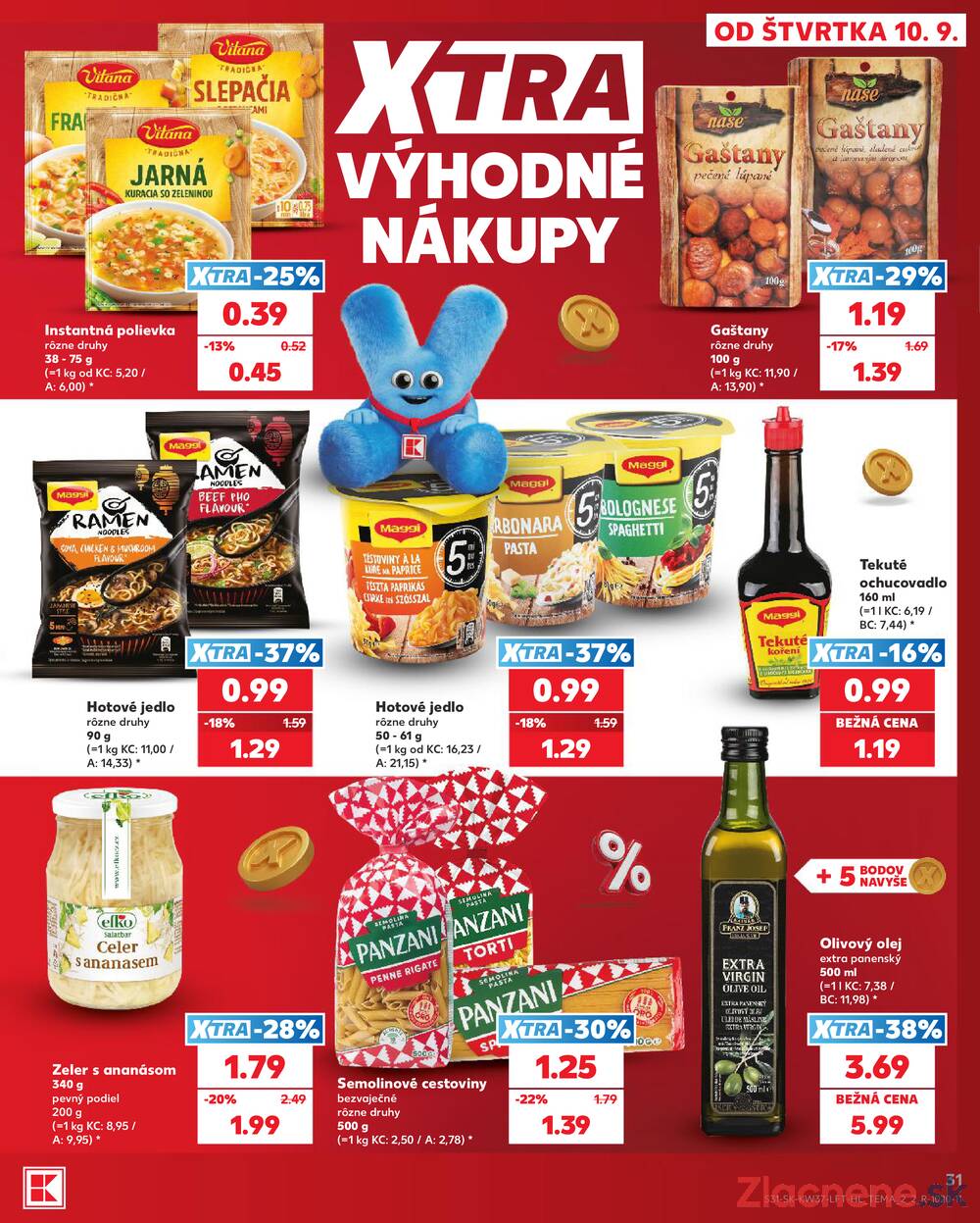 Kaufland 10.9. - 16.9. - Kaufland Košice-Pri hati