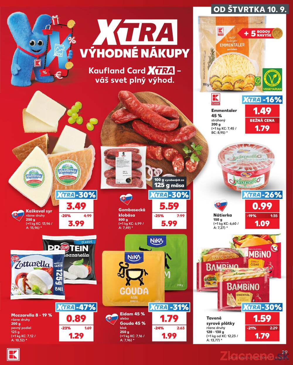 Kaufland 10.9. - 16.9. - Kaufland Košice - Nad Jazerom