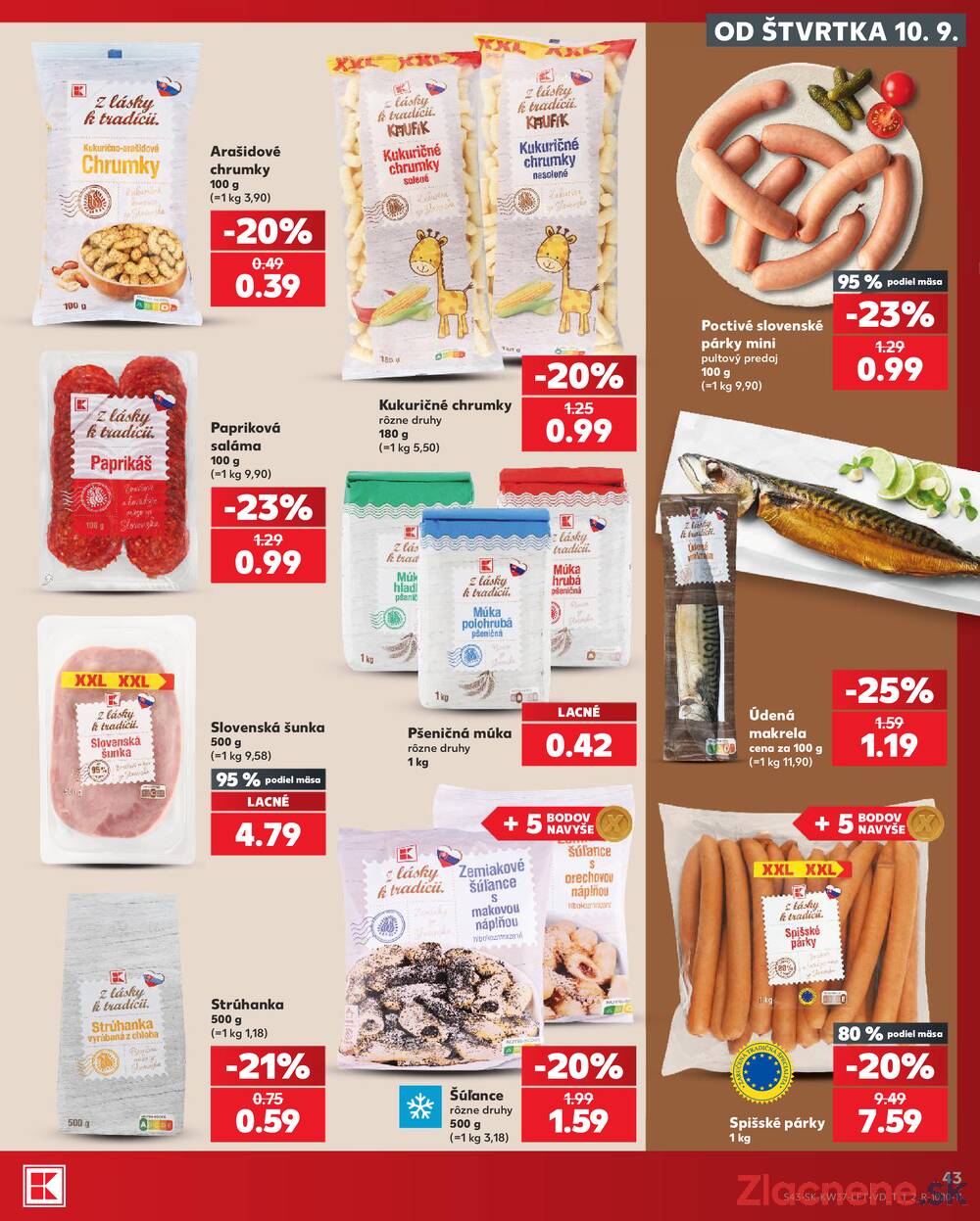 Kaufland 10.9. - 16.9. - Kaufland Košice - Nad Jazerom