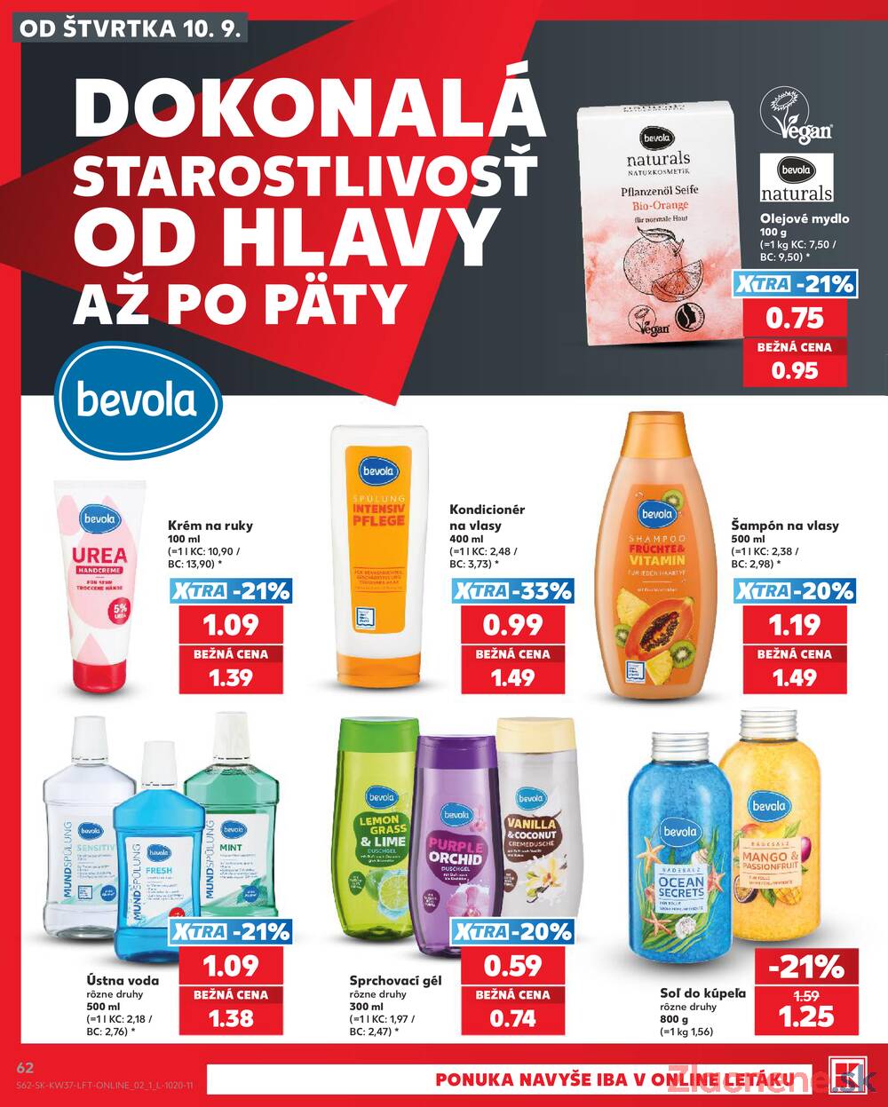 Kaufland 10.9. - 16.9. - Kaufland Košice - Nad Jazerom