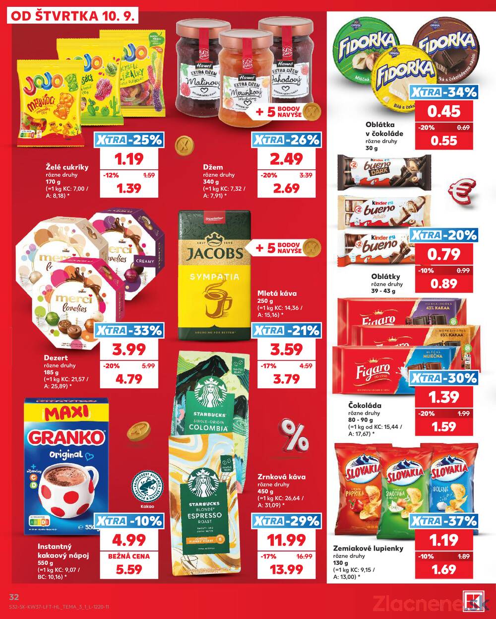 Leták Kaufland - Kaufland 10.9. - 16.9. - Kaufland Trnava - strana 32 Leták Kaufland - Kaufland 10.9. - 16.9. - Kaufland Trnava - strana 32