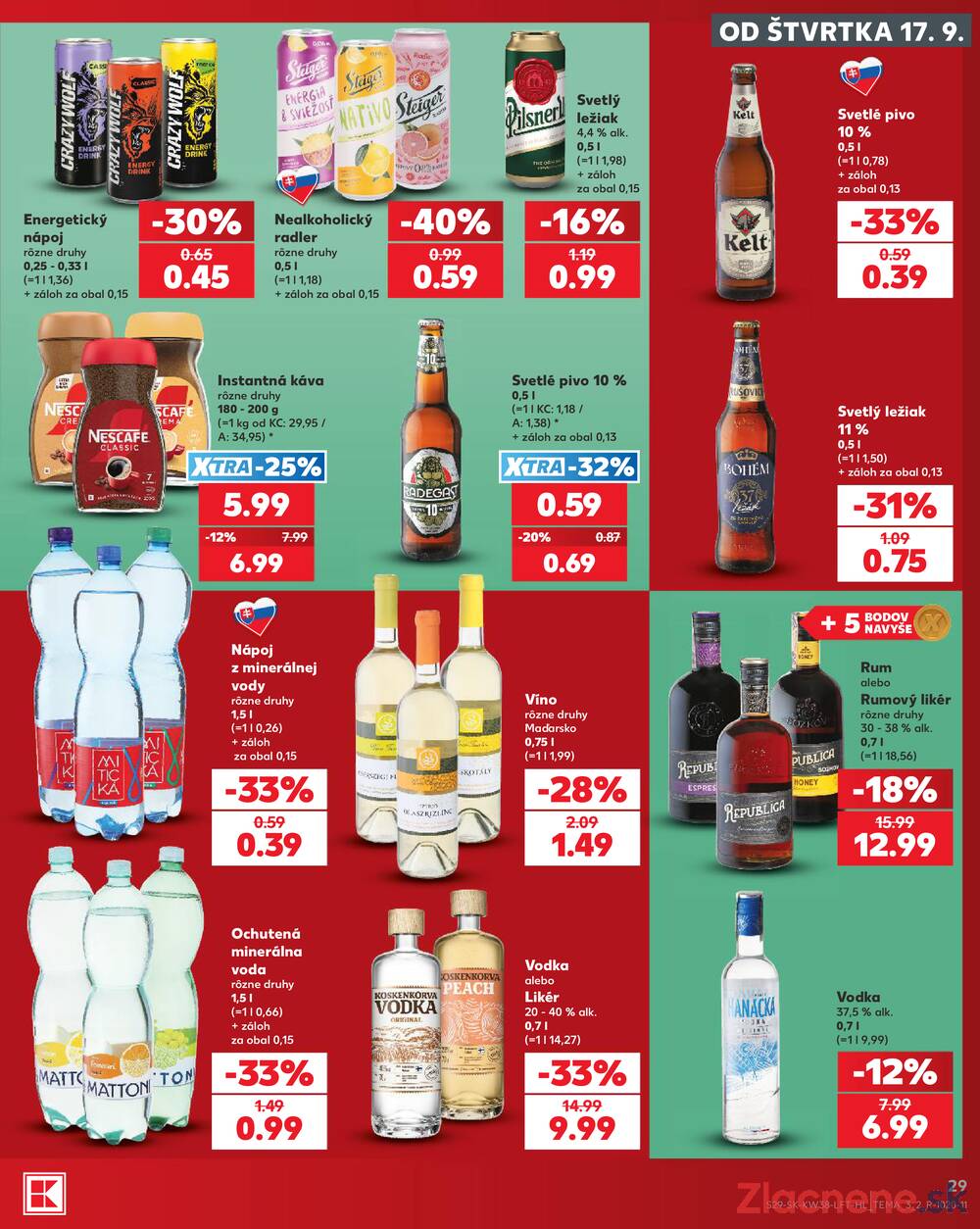 Kaufland 17.9. - 23.9. - Kaufland Bytča