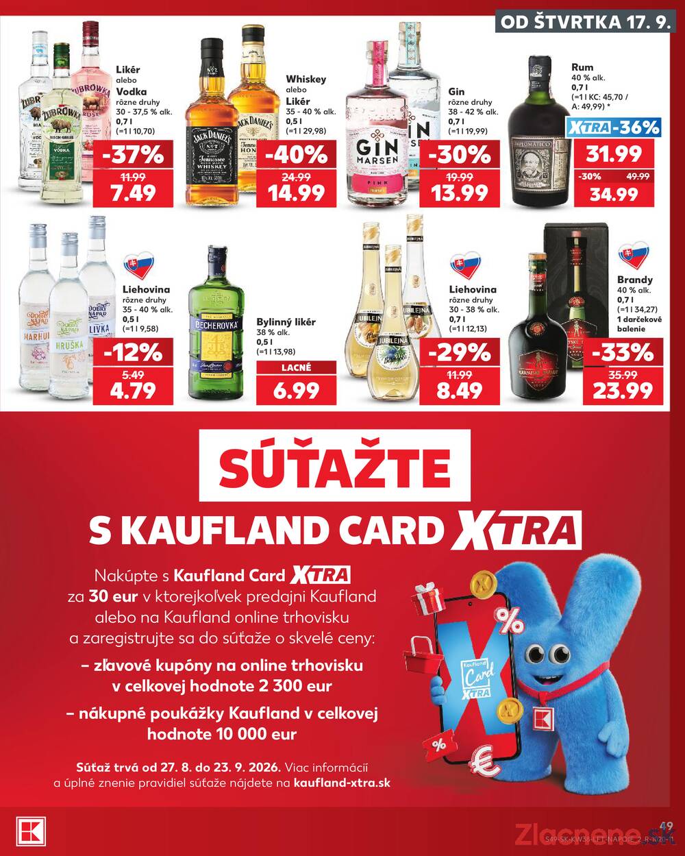 Kaufland 17.9. - 23.9. - Kaufland Bytča