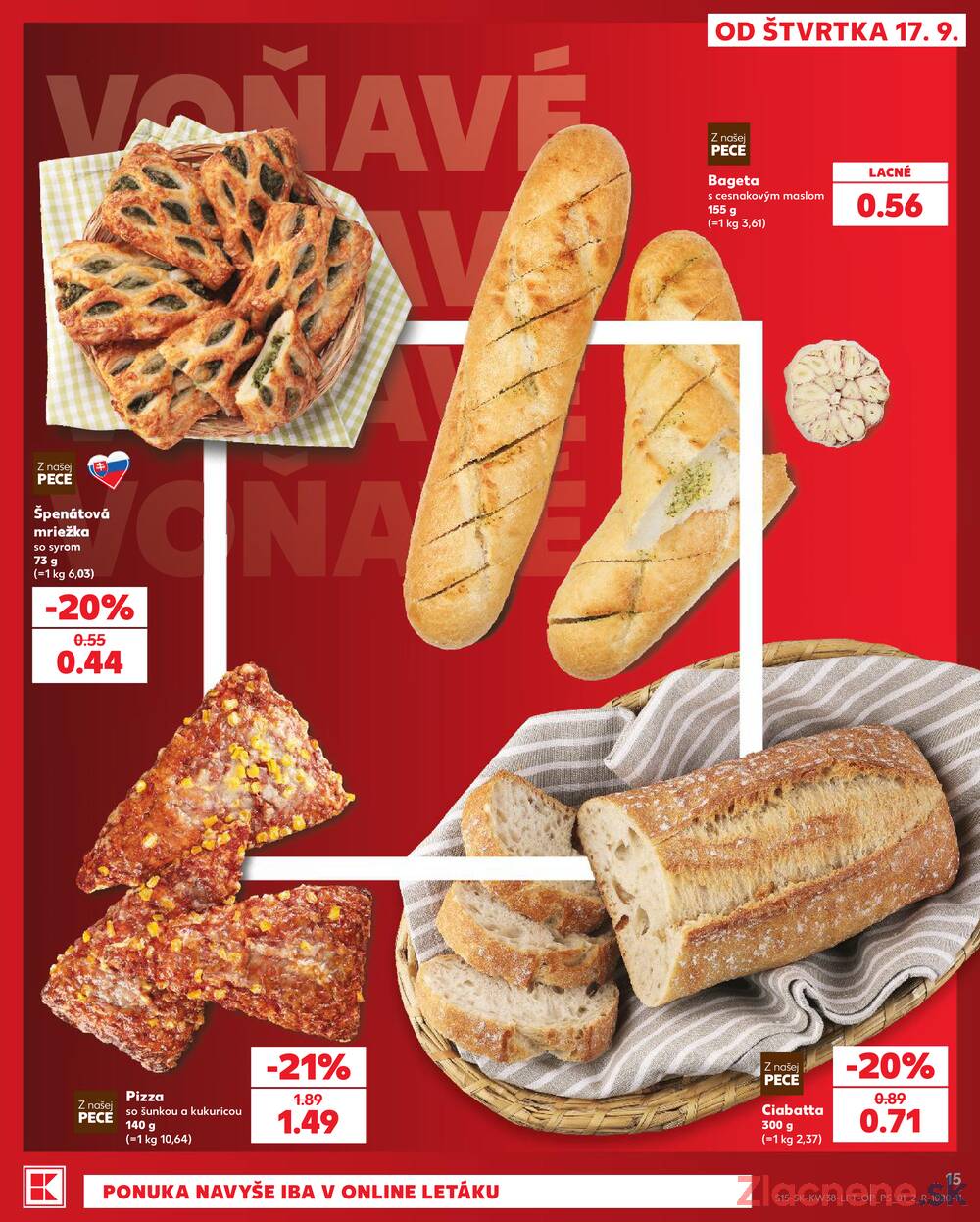 Leták Kaufland - Kaufland 17.9. - 23.9. - Kaufland Michalovce - strana 15 Leták Kaufland - Kaufland 17.9. - 23.9. - Kaufland Michalovce - strana 15