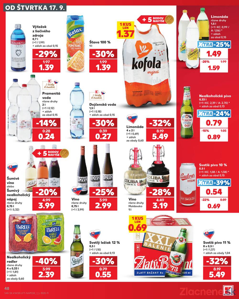 Kaufland 17.9. - 23.9. - Kaufland Bardejov