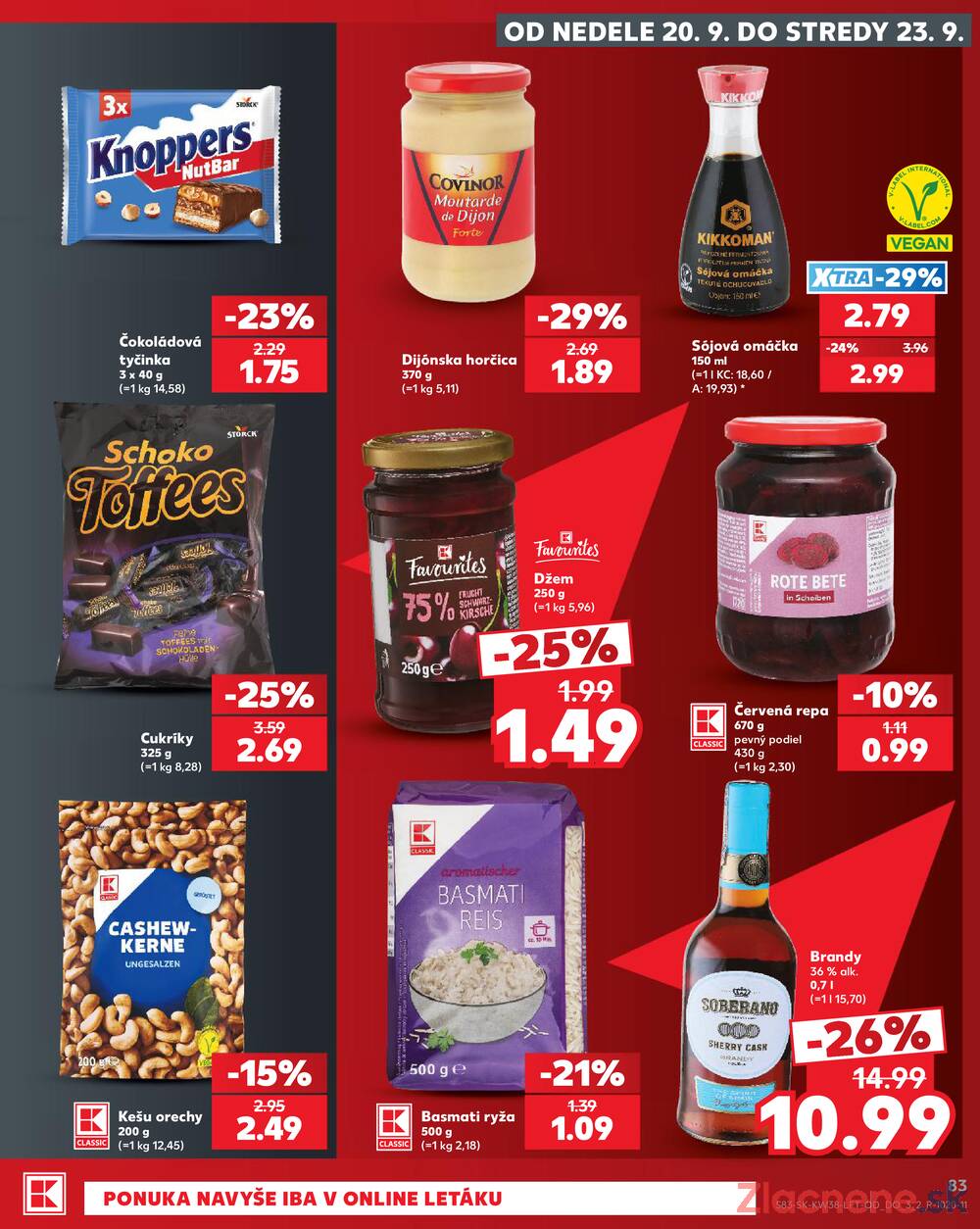 Kaufland 17.9. - 23.9. - Kaufland Bardejov