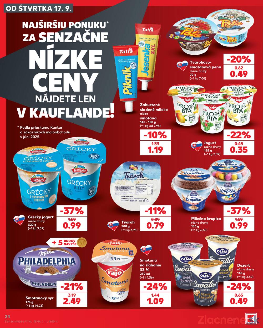 Kaufland 17.9. - 23.9. - Kaufland Púchov