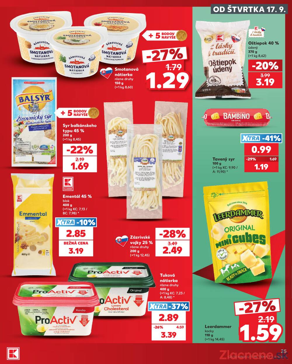 Kaufland 17.9. - 23.9. - Kaufland Púchov