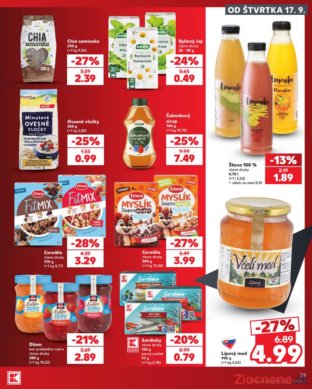 Kaufland 17.9. - 23.9. - Kaufland Púchov