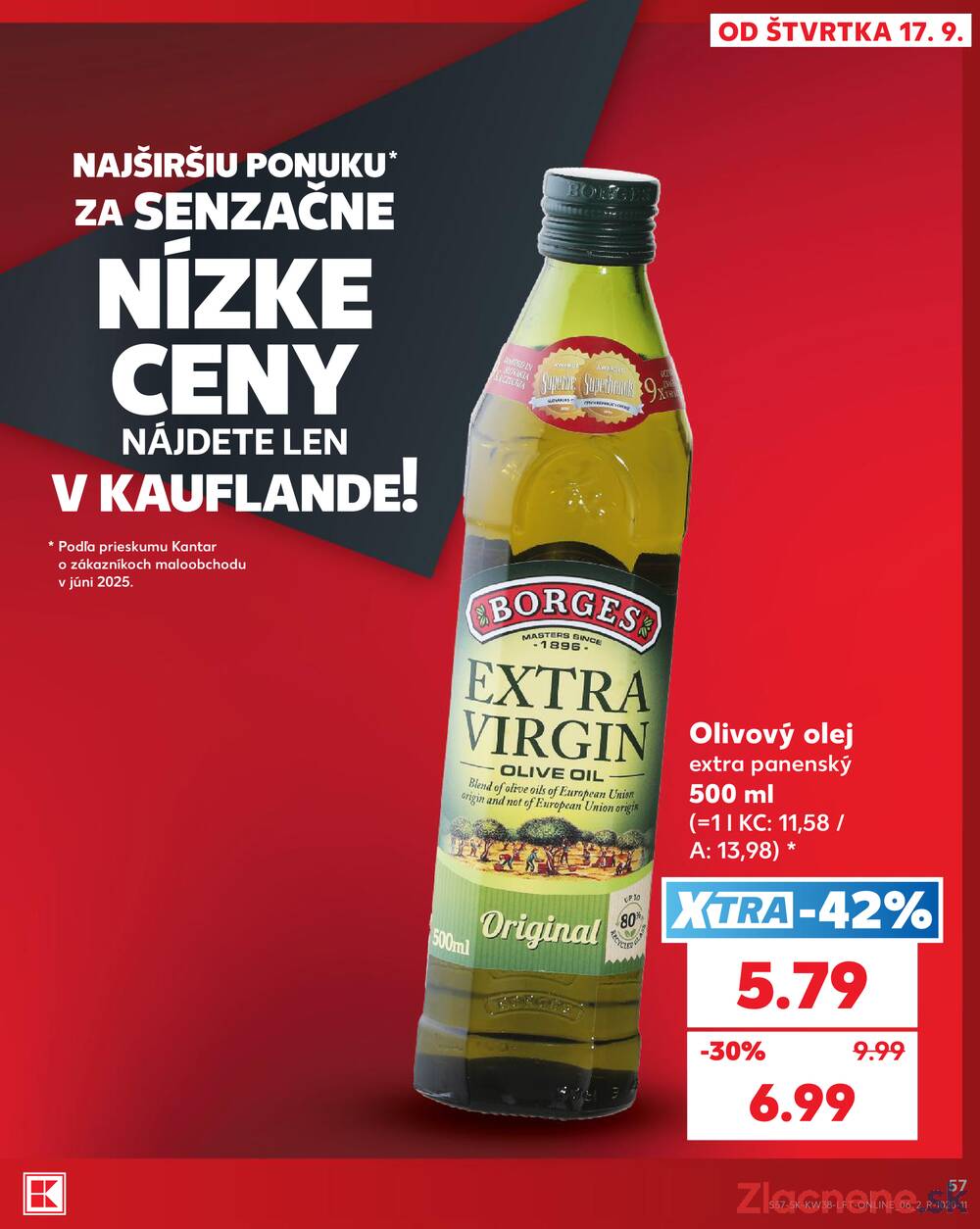Kaufland 17.9. - 23.9. - Kaufland Stará Ľubovňa