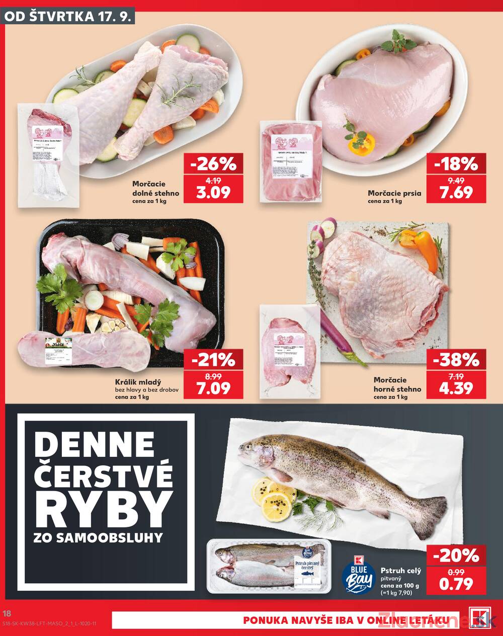 Leták Kaufland - Kaufland 17.9. - 23.9. - Kaufland Lučenec - strana 18 Leták Kaufland - Kaufland 17.9. - 23.9. - Kaufland Lučenec - strana 18