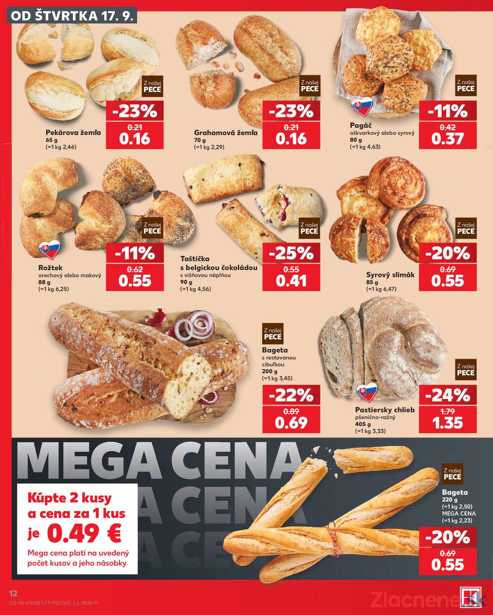 Leták Kaufland - Kaufland 17.9. - 23.9. - Kaufland Dunajská Streda - strana 12 Leták Kaufland - Kaufland 17.9. - 23.9. - Kaufland Dunajská Streda - strana 12