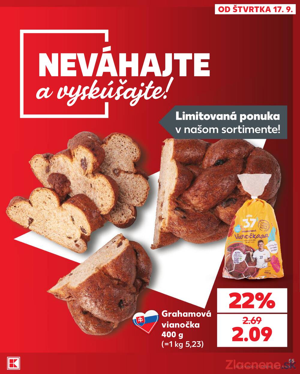 Kaufland 17.9. - 23.9. - Kaufland  Bratislava - Zahorska Bystrica