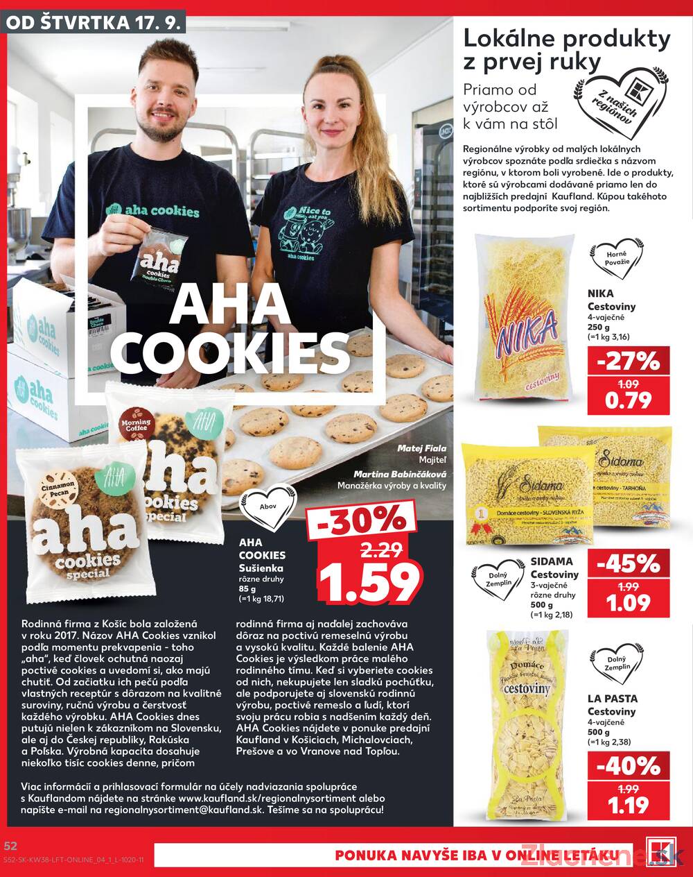 Kaufland 17.9. - 23.9. - Kaufland Trnava - Juh - Bratislavská