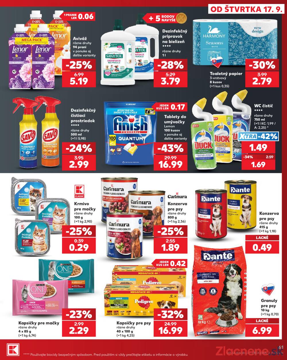 Kaufland 17.9. - 23.9. - Kaufland Trnava - Juh - Bratislavská
