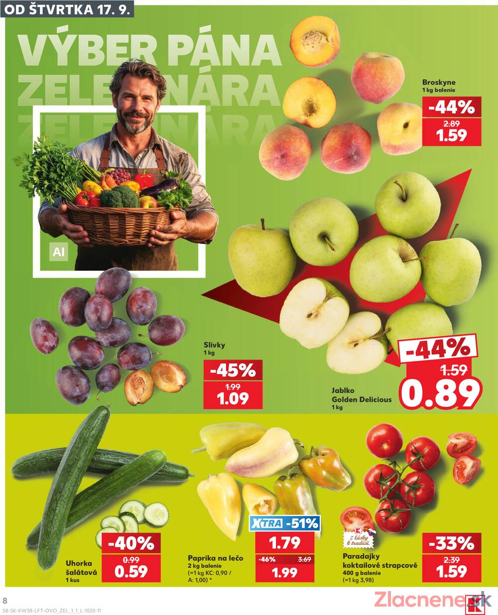 Kaufland 17.9. - 23.9. - Kaufland Košice-Pri hati