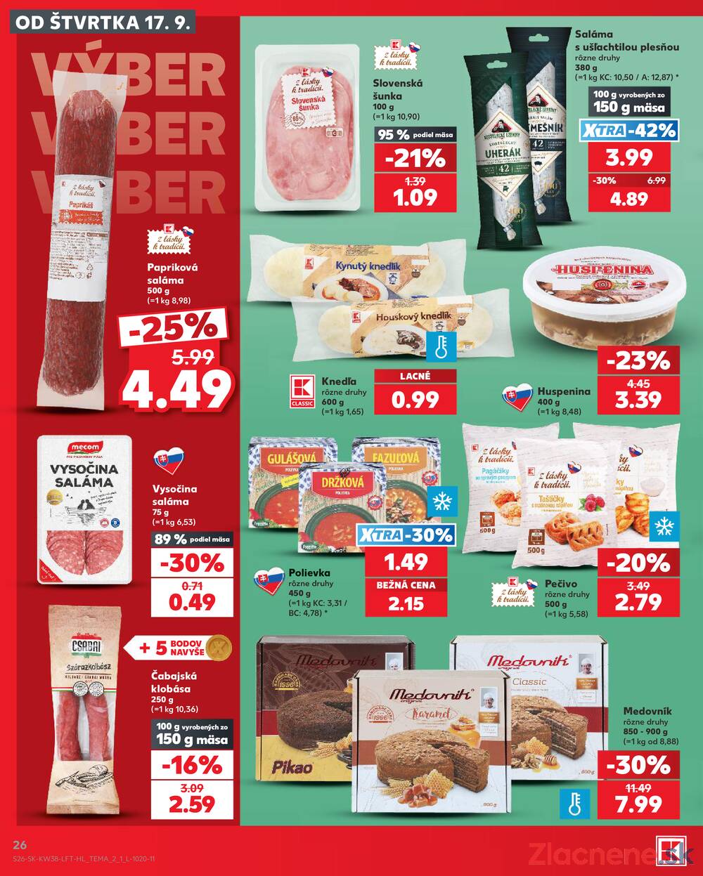Kaufland 17.9. - 23.9. - Kaufland Košice - Nad Jazerom
