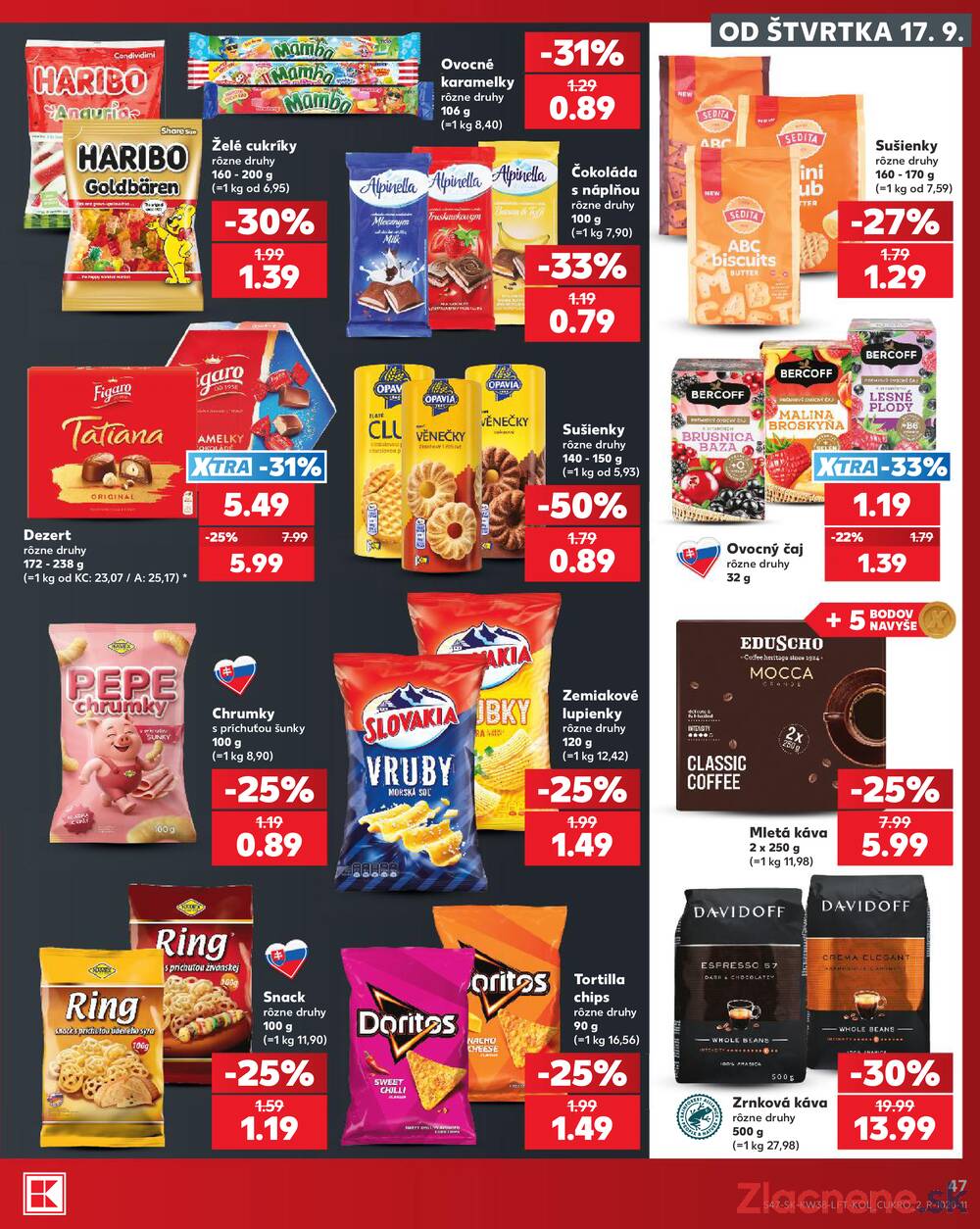 Kaufland 17.9. - 23.9. - Kaufland Košice - Nad Jazerom