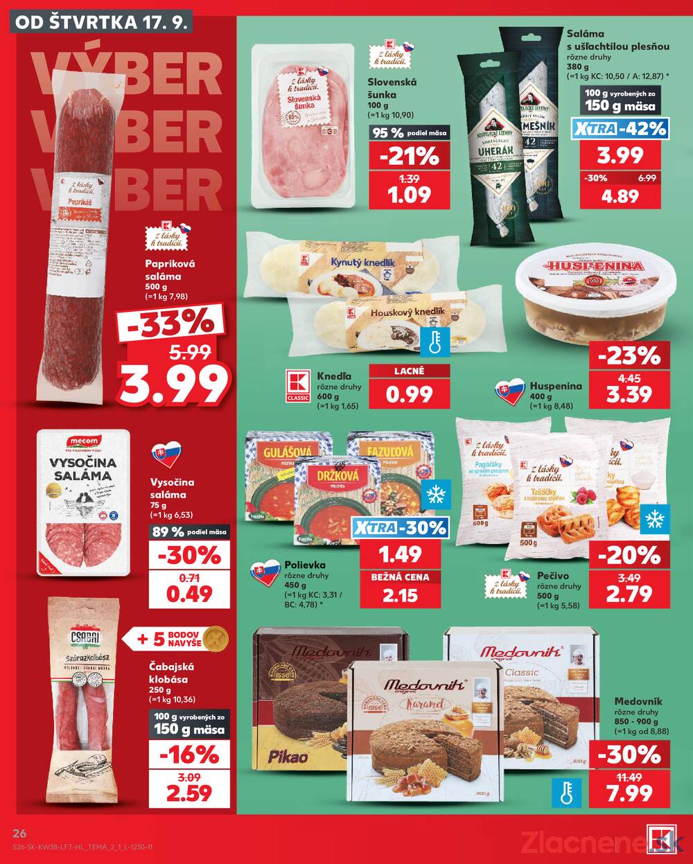 Kaufland 17.9. - 23.9. - Kaufland Považská Bystrica - Centrum