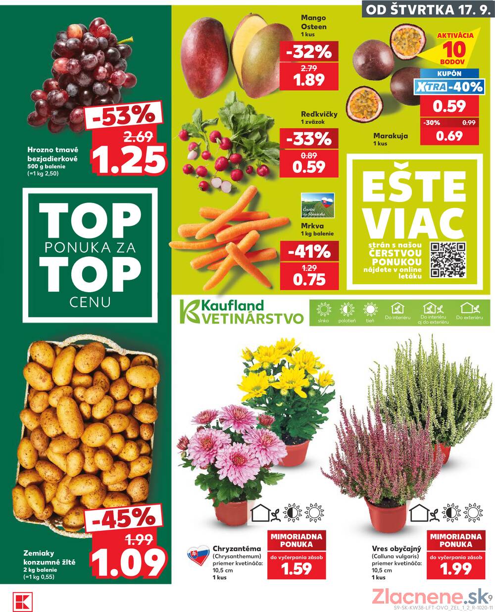 Kaufland 17.9. - 23.9. - Kaufland Žilina
