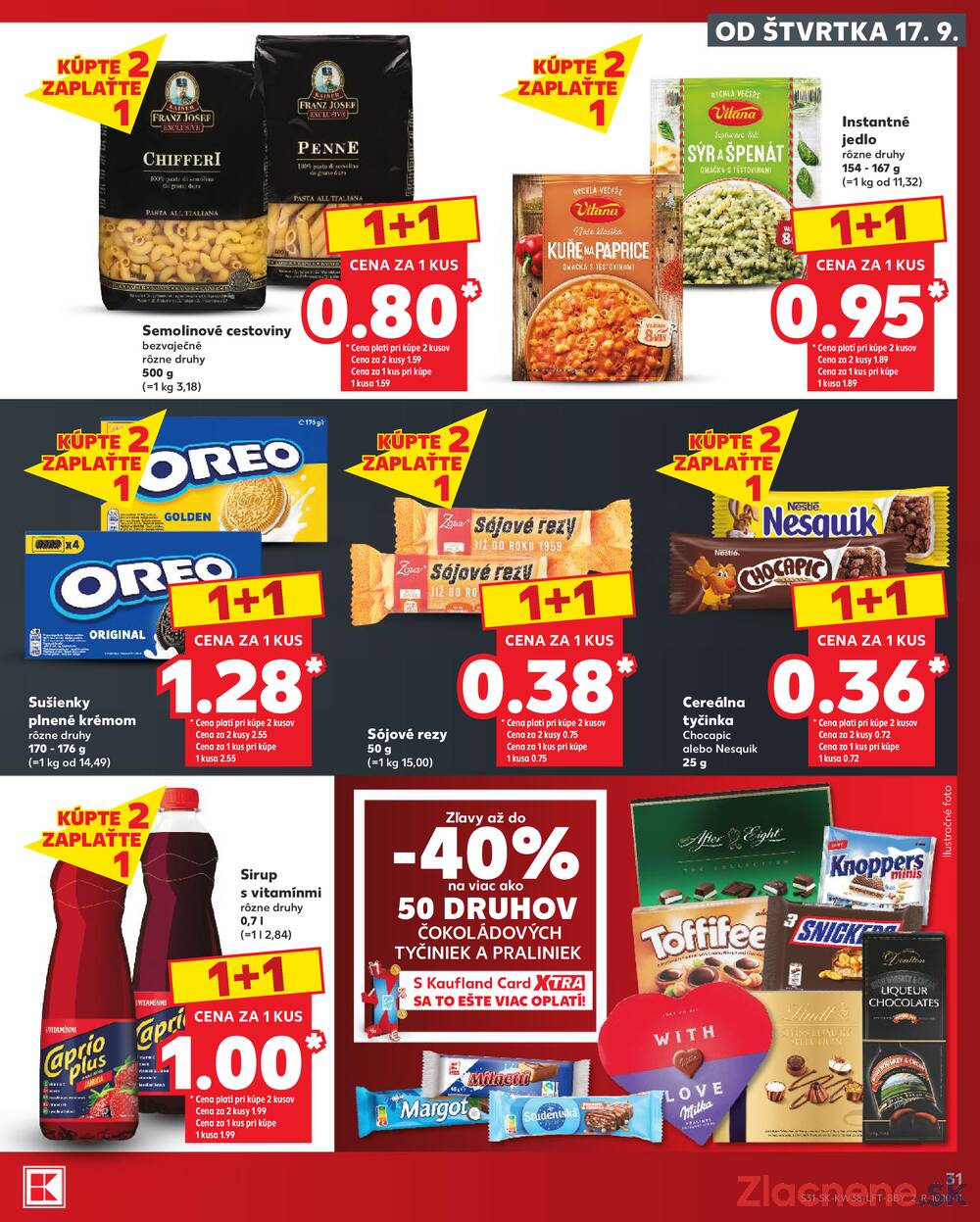 Kaufland 17.9. - 23.9. - Kaufland Žilina