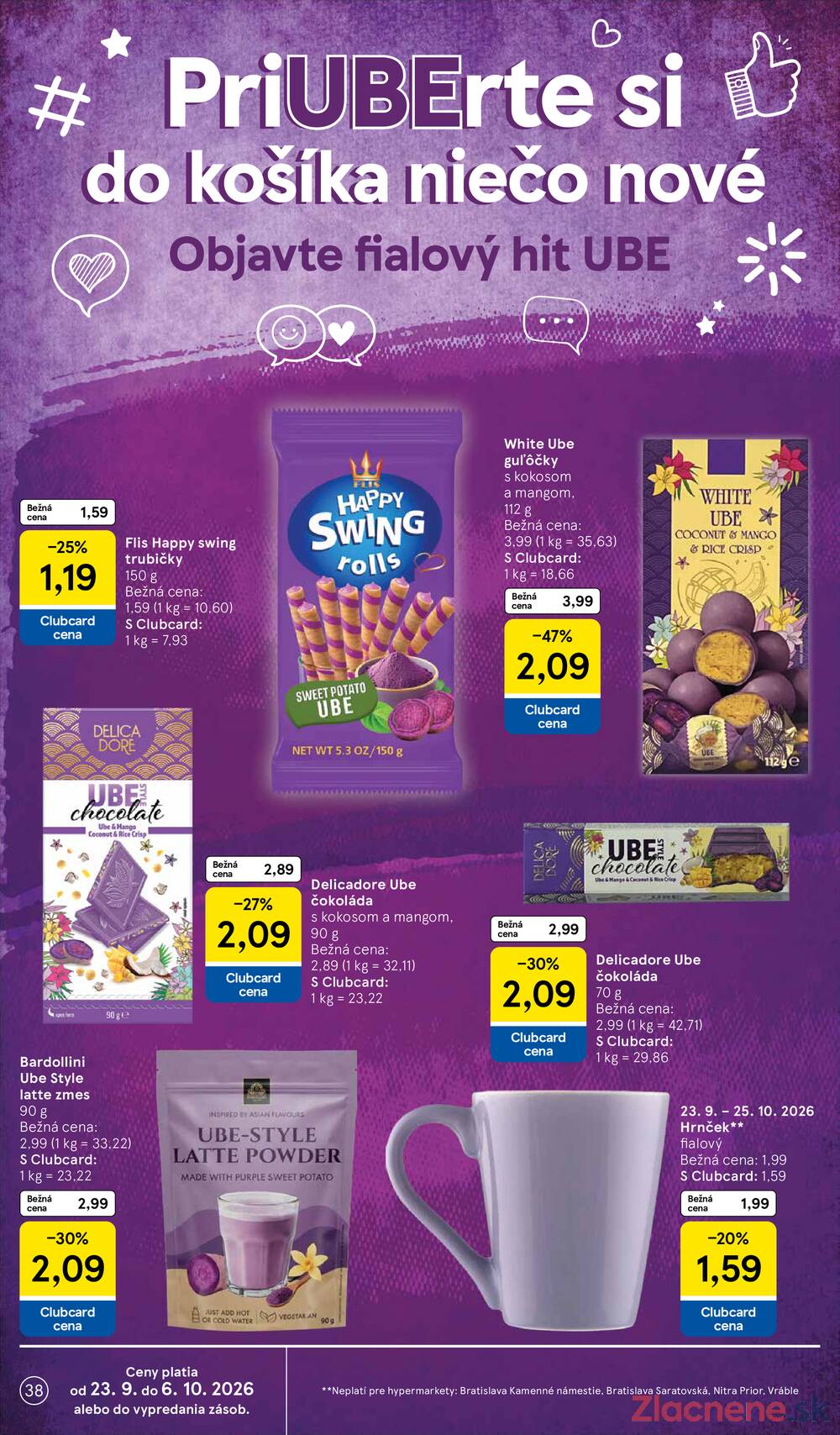 Tesco hypermarkety 23.9. - 29.9.