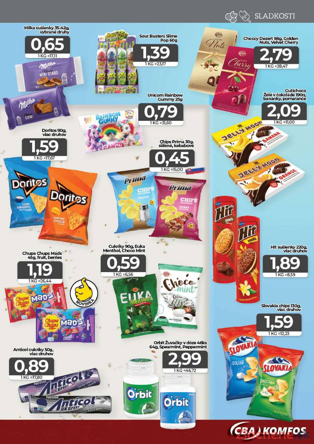 Leták CBA Komfos - CBA Komfos do 29.9. - strana 11 Leták CBA Komfos - CBA Komfos do 29.9. - strana 11