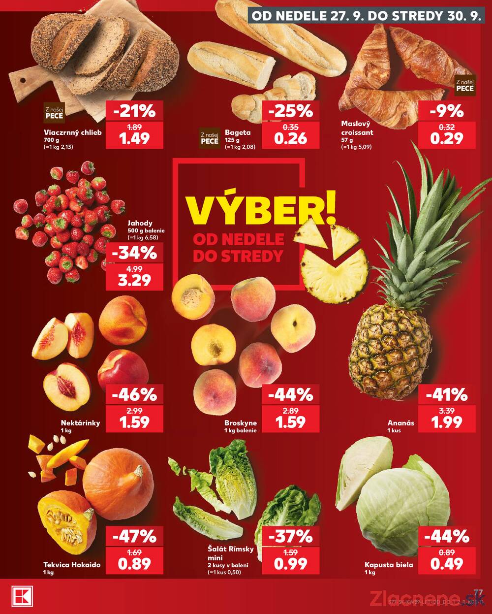 Kaufland 24.9. - 30.9. - Kaufland Brezno