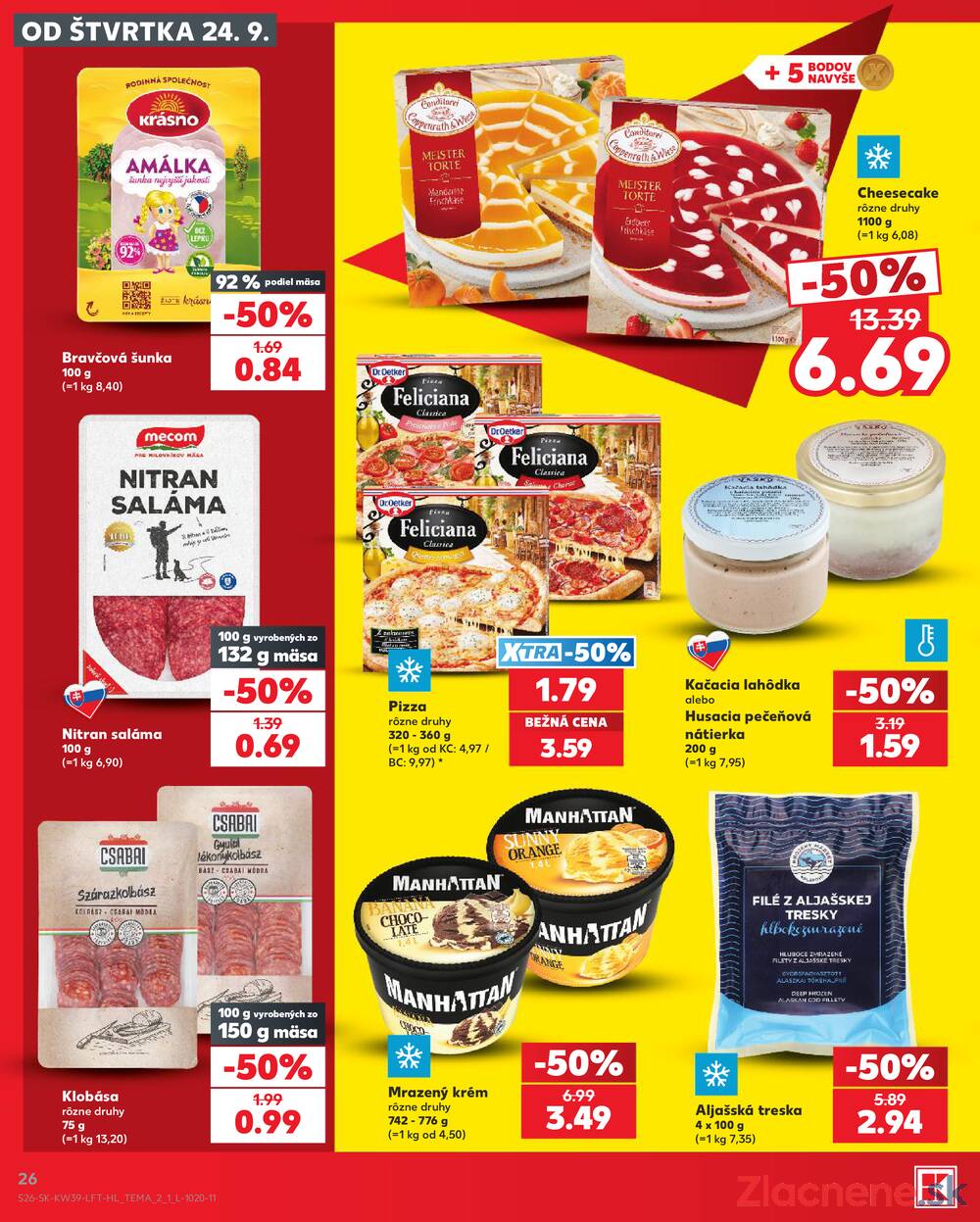 Leták Kaufland - Kaufland 24.9. - 30.9. - Kaufland Bytča - strana 26 Leták Kaufland - Kaufland 24.9. - 30.9. - Kaufland Bytča - strana 26