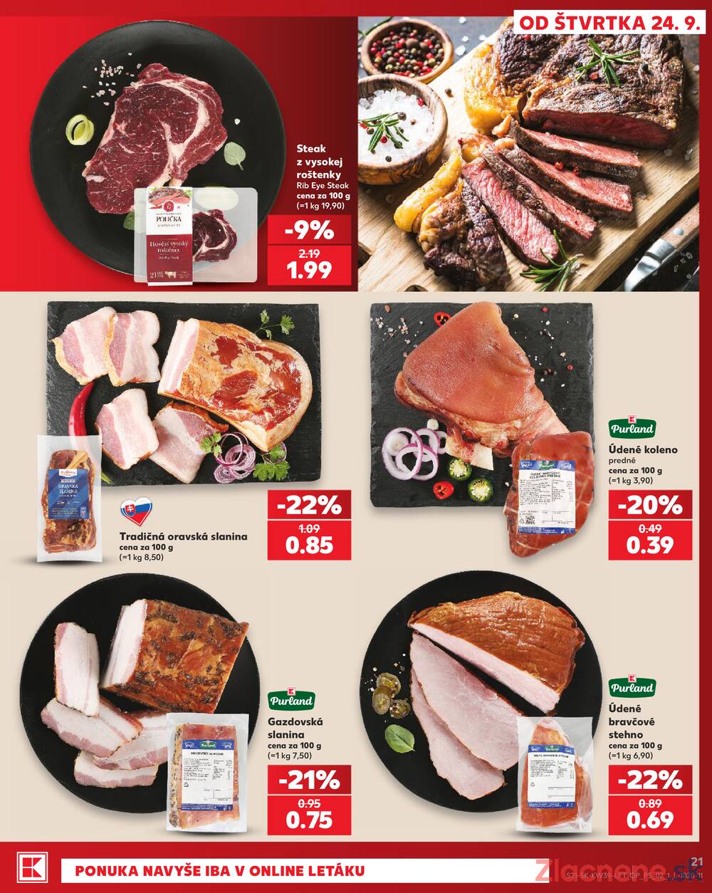 Kaufland 24.9. - 30.9. - Kaufland Michalovce
