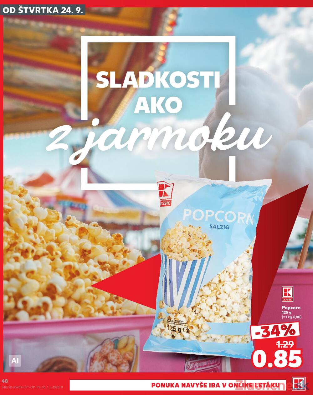 Leták Kaufland - Kaufland 24.9. - 30.9. - Kaufland Dubnica nad Váhom - strana 48 Leták Kaufland - Kaufland 24.9. - 30.9. - Kaufland Dubnica nad Váhom - strana 48