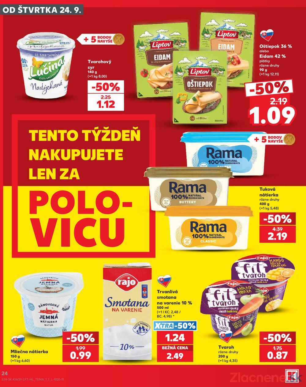 Kaufland 24.9. - 30.9. - Kaufland Humenné
