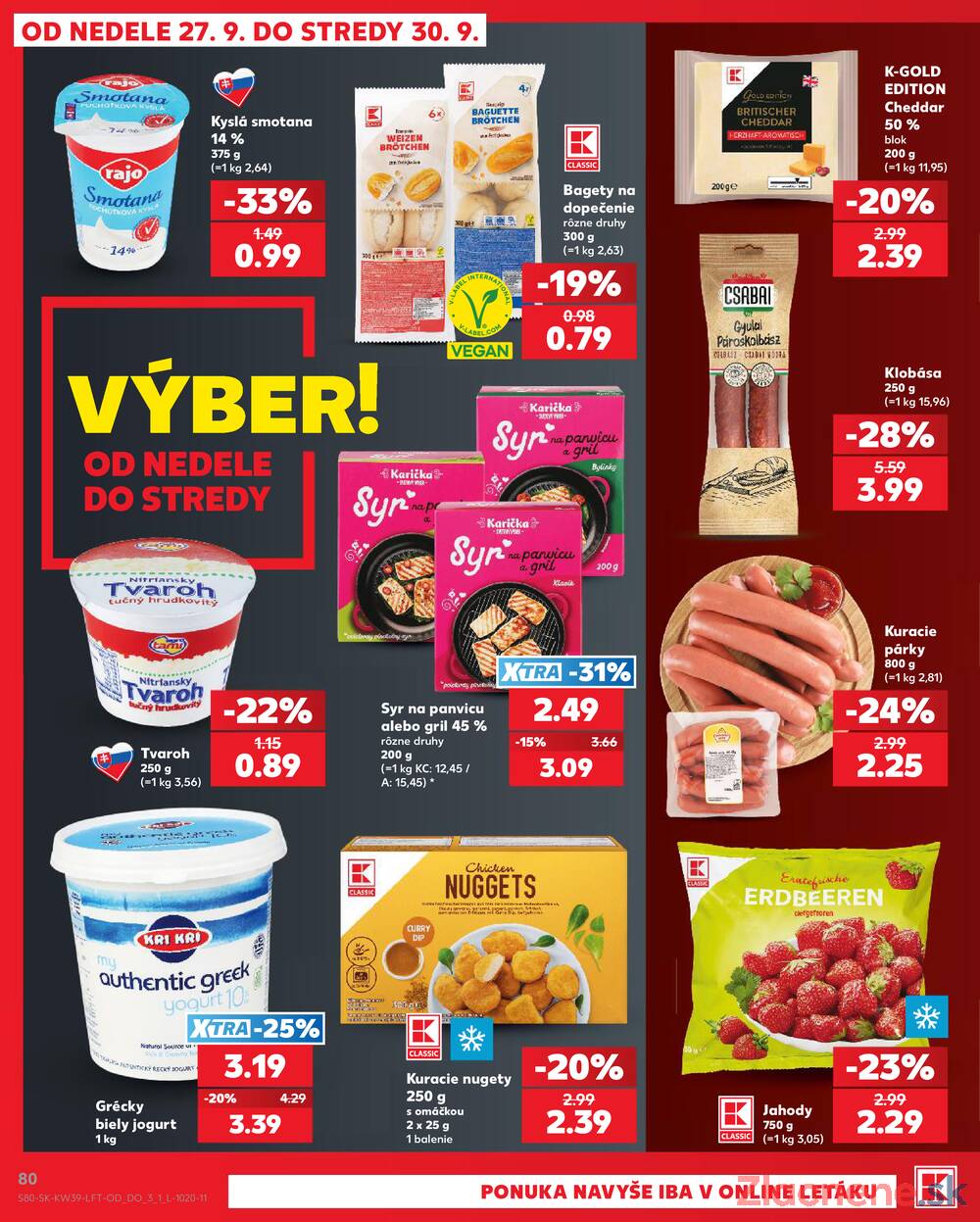 Kaufland 24.9. - 30.9. - Kaufland Humenné