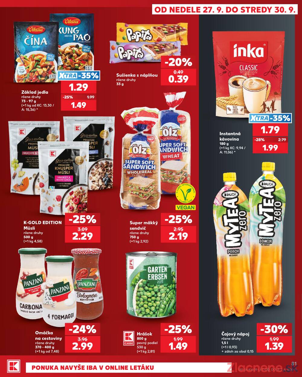 Kaufland 24.9. - 30.9. - Kaufland Rimavská Sobota