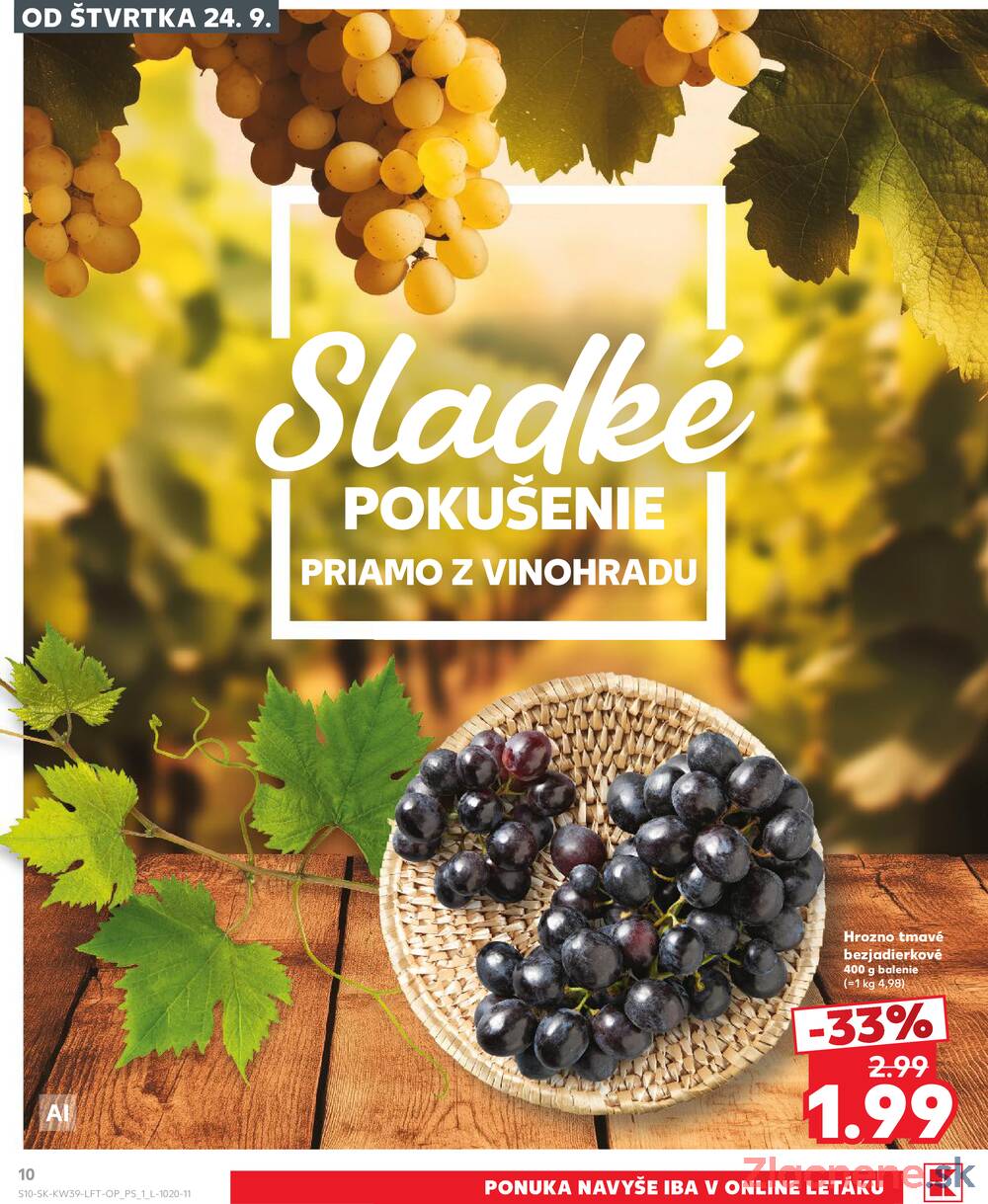 Kaufland 24.9. - 30.9. - Kaufland Púchov