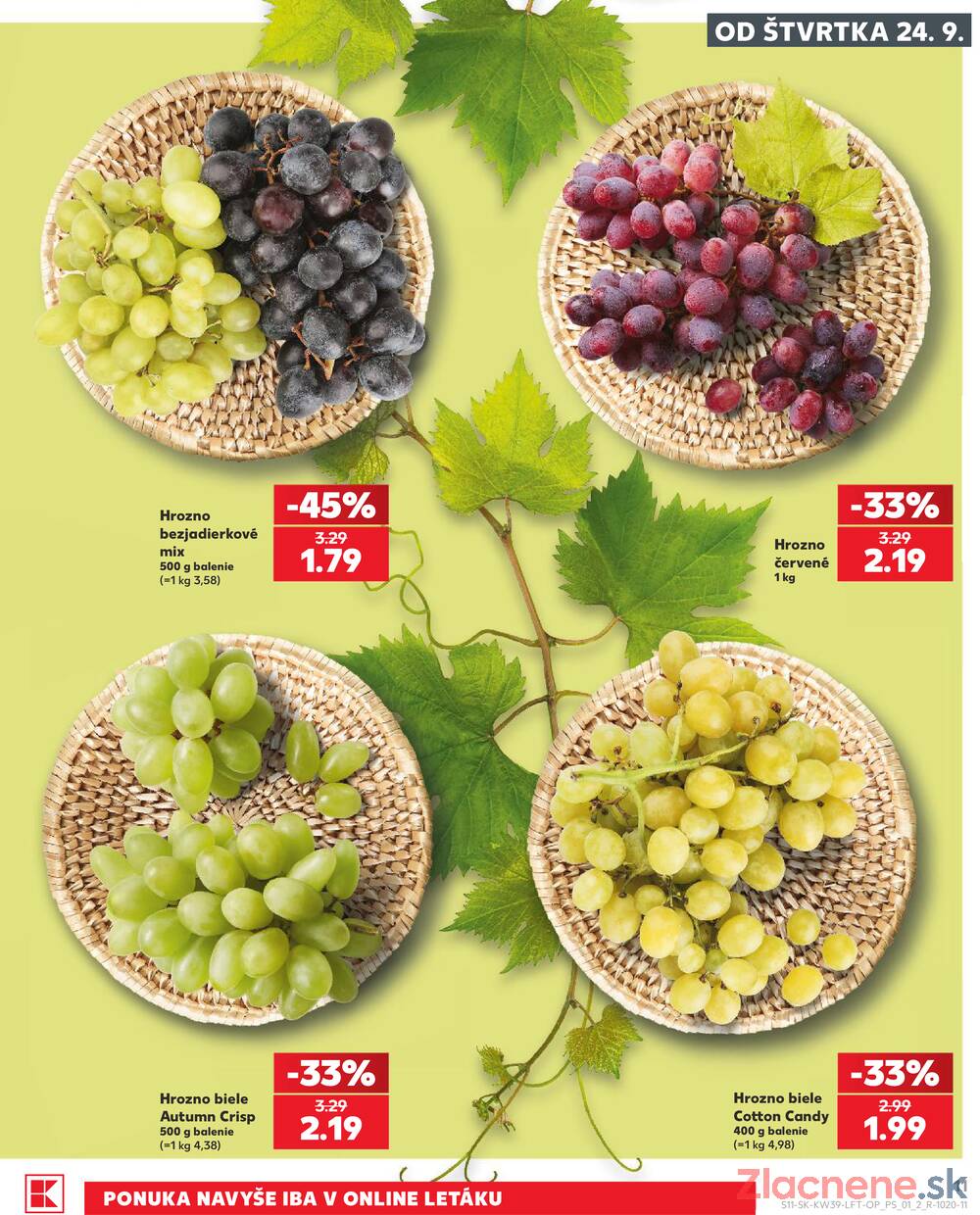 Kaufland 24.9. - 30.9. - Kaufland Púchov
