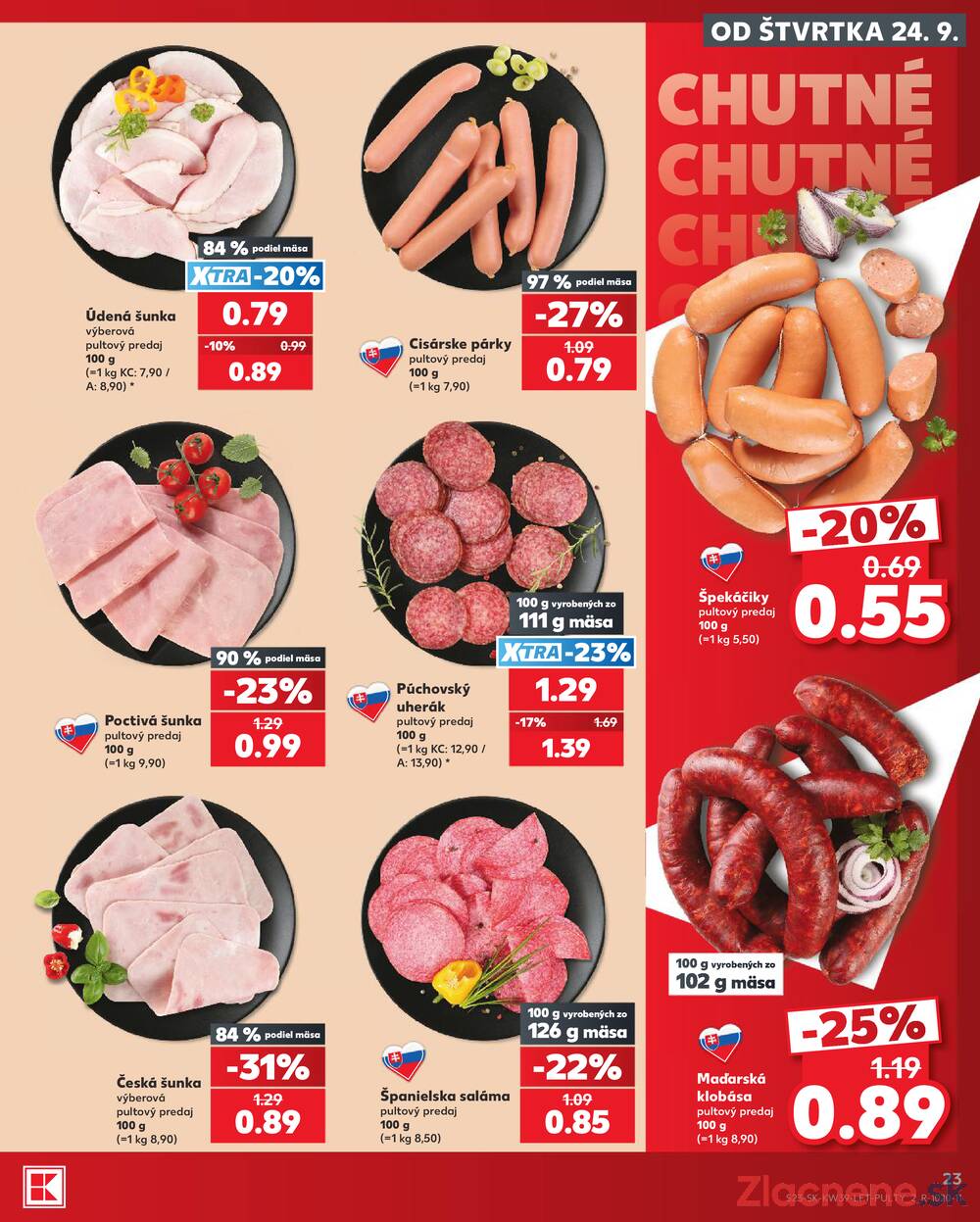 Kaufland 24.9. - 30.9. - Kaufland Púchov