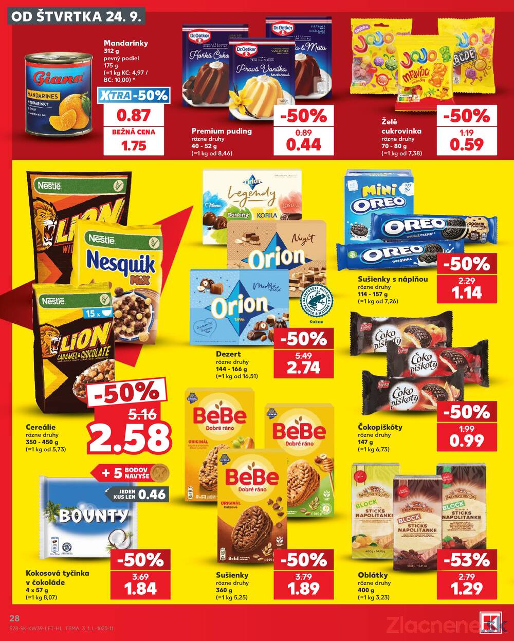 Kaufland 24.9. - 30.9. - Kaufland Púchov