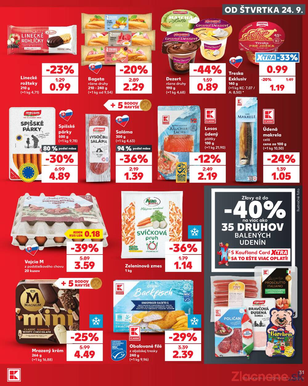 Kaufland 24.9. - 30.9. - Kaufland Púchov