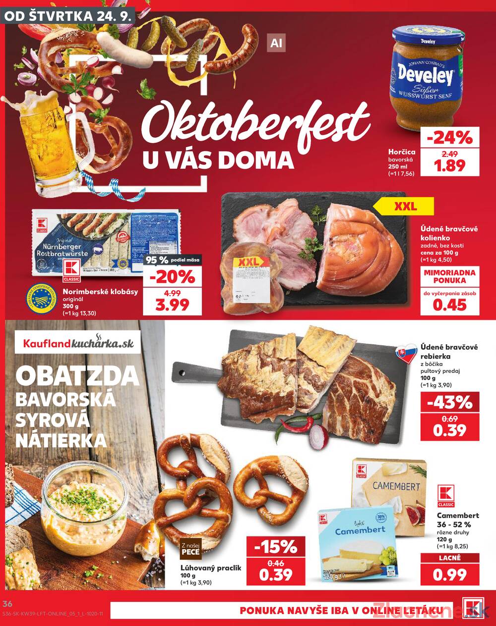 Kaufland 24.9. - 30.9. - Kaufland Púchov